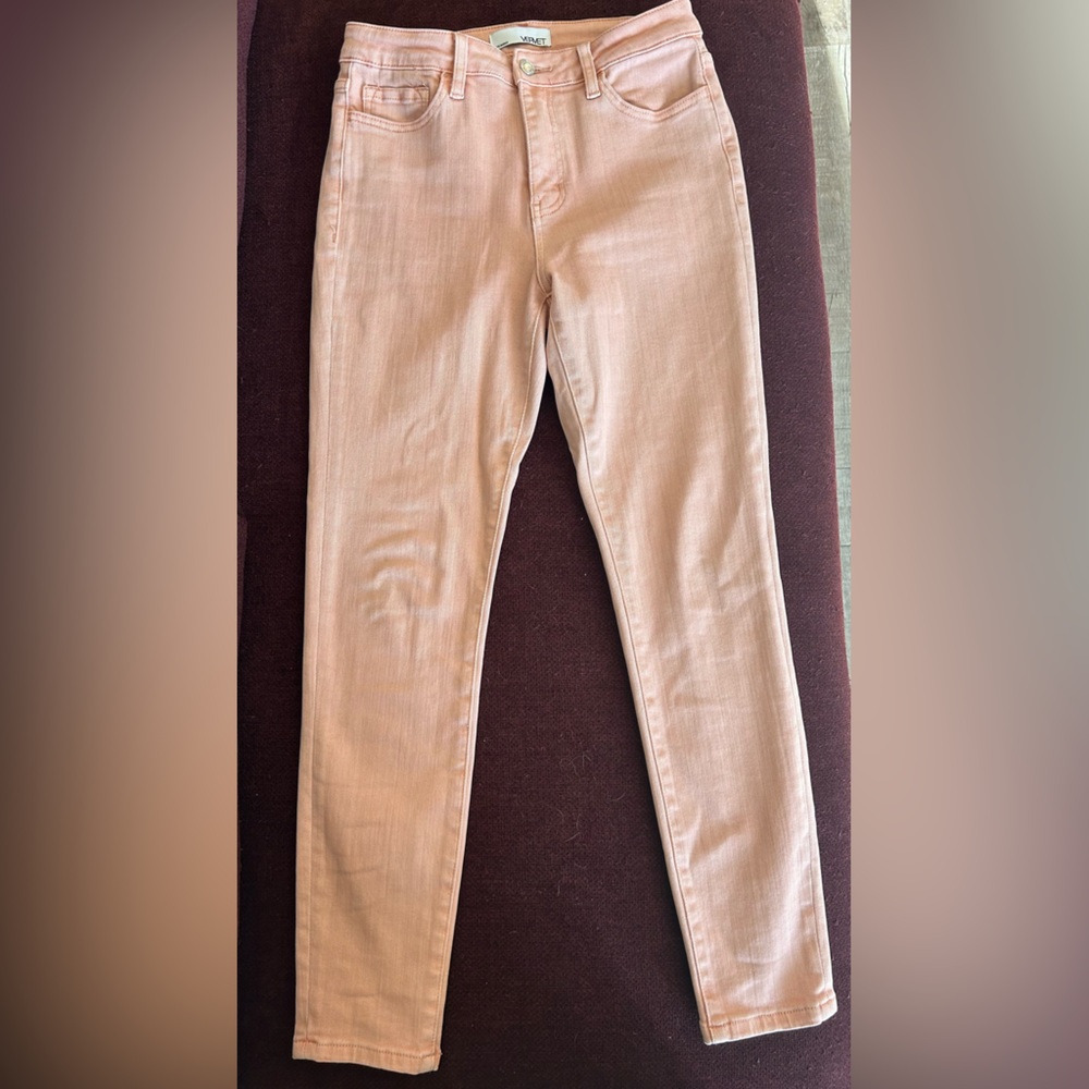 Women's Vervet Coral Skinny Jeans